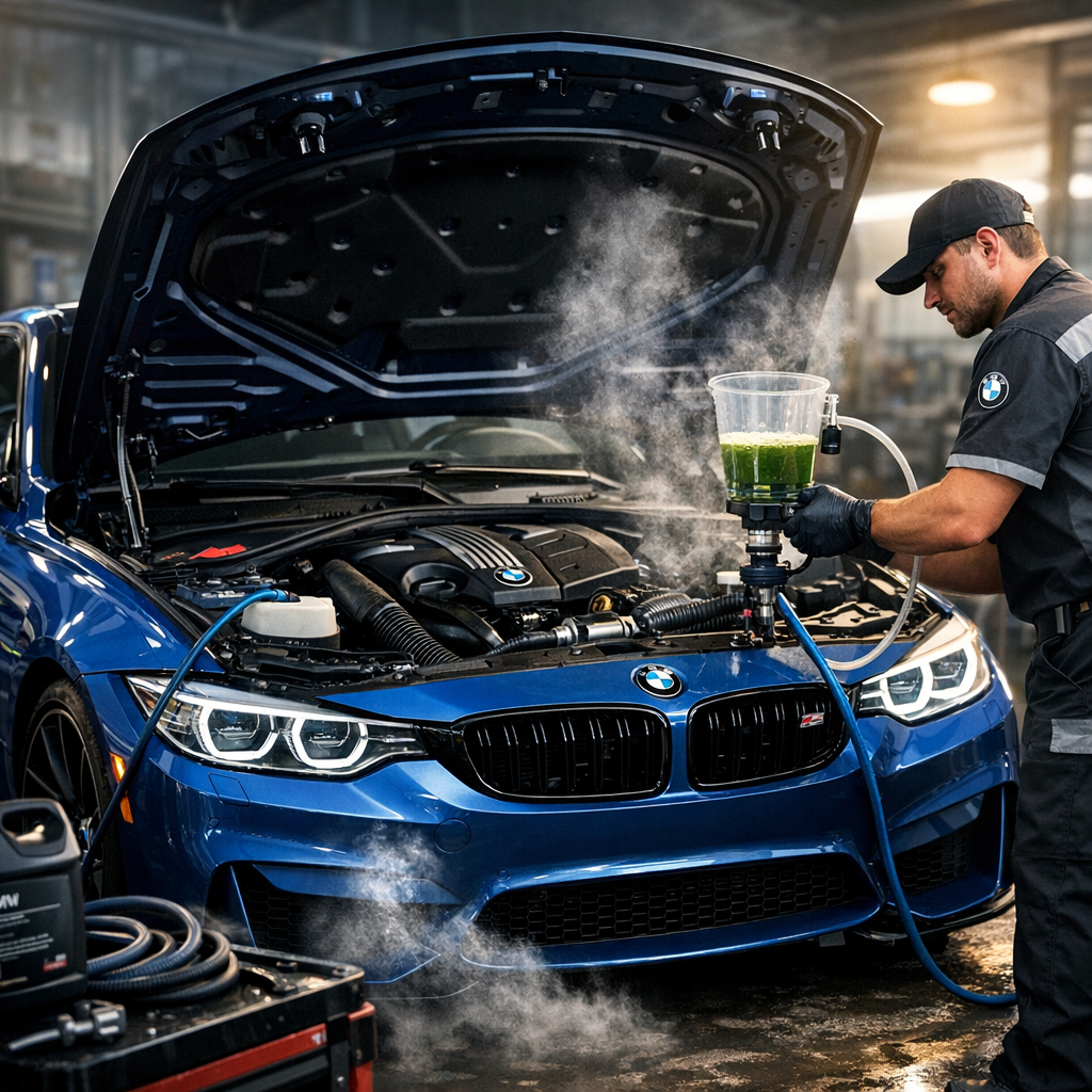 Refrigerante BMW: purgado perfecto y adiós a sobrecalentamientos