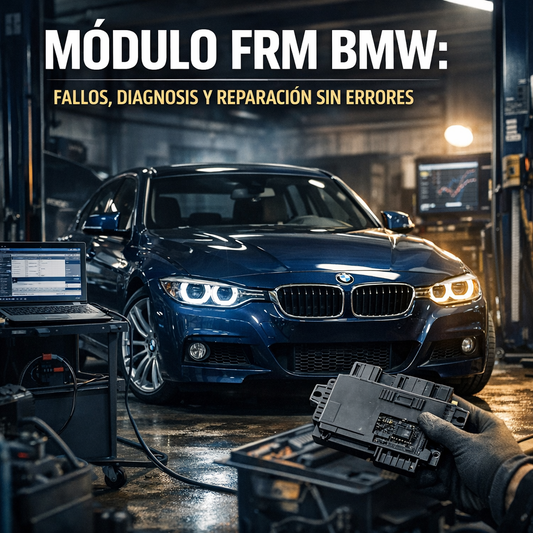 Módulo FRM BMW: fallos, diagnosis y reparación sin errores