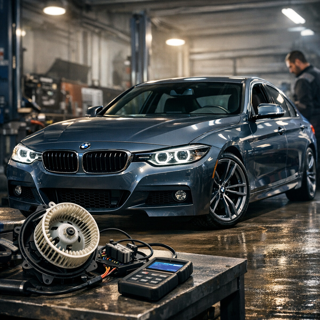 Ventilador habitáculo BMW: fallos, diagnosis y reparación real