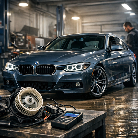 Ventilador habitáculo BMW: fallos, diagnosis y reparación real
