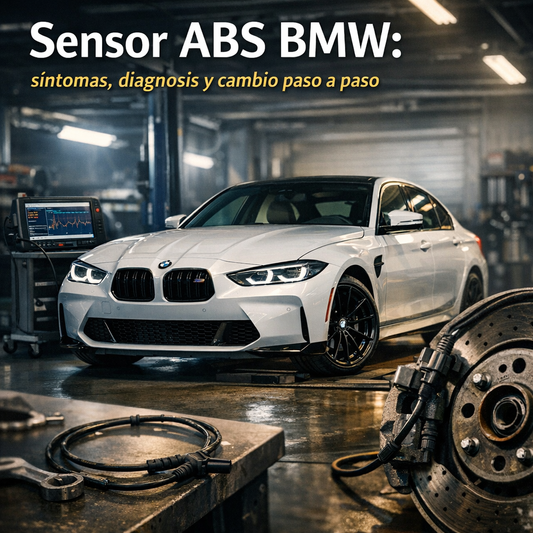 Sensor ABS BMW: síntomas, diagnosis y cambio paso a paso