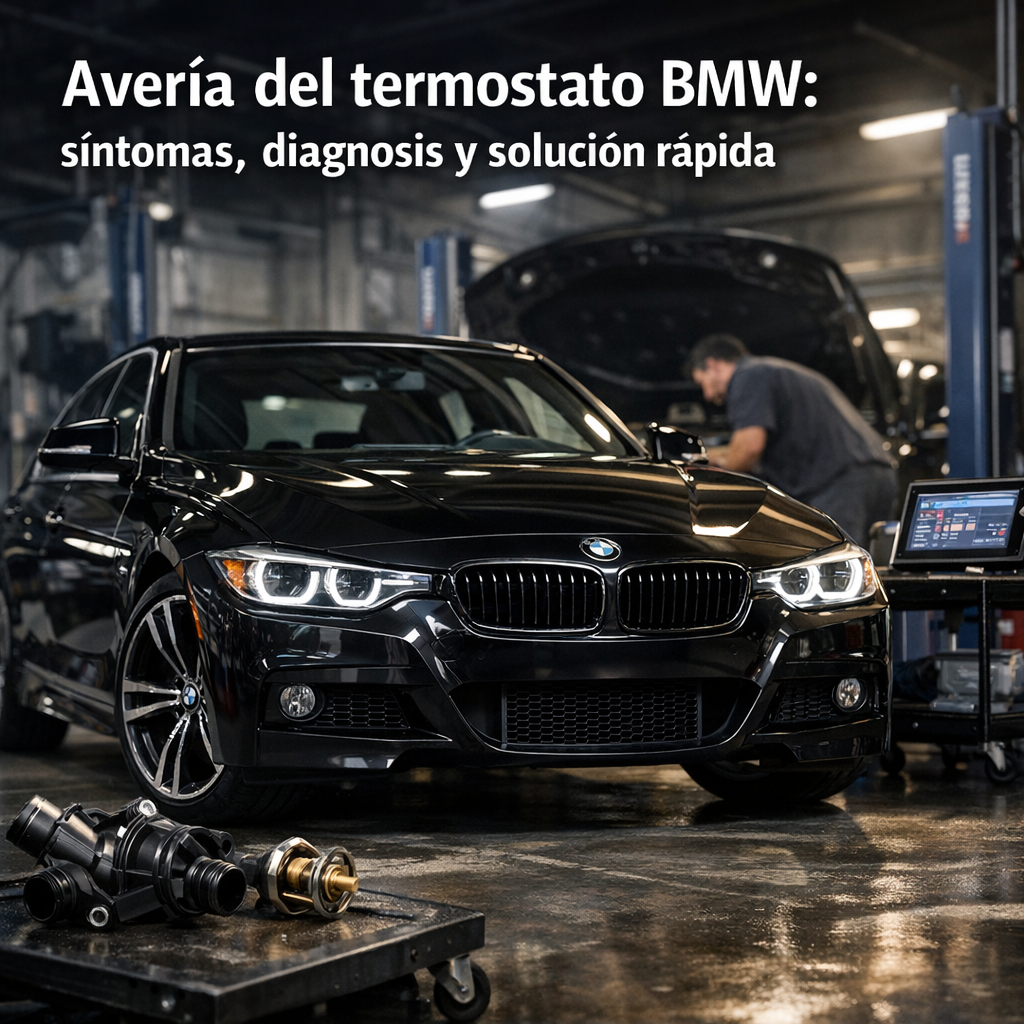 Avería del termostato BMW: síntomas, diagnosis y solución rápida