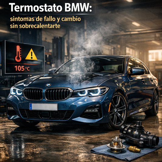 Termostato BMW: síntomas de fallo y cambio sin sobrecalentarte