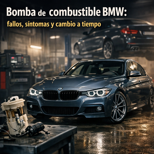 Bomba de combustible BMW: fallos, sintomas y cambio a tiempo