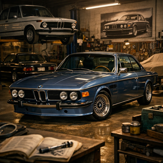 Restaurar BMW E9: historia, compra y taller con alma