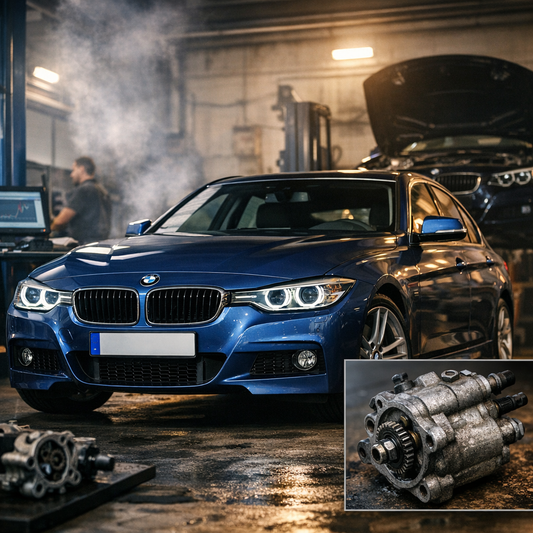 Bomba tandem BMW diésel: fallos, síntomas y cambio a tiempo