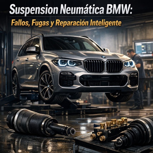 Suspension neumatica BMW: fallos, fugas y reparacion inteligente