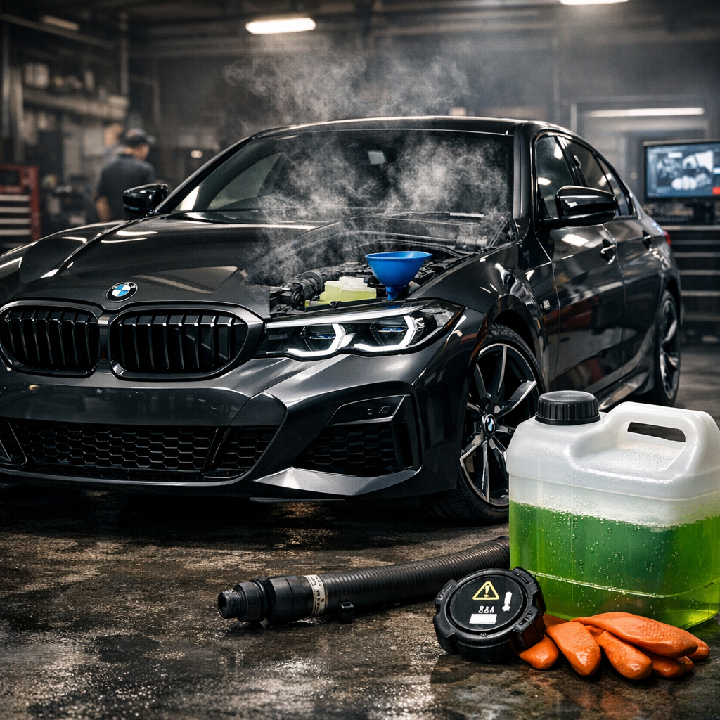 Refrigerante BMW: sintomas, purgado y cambio para evitar sustos