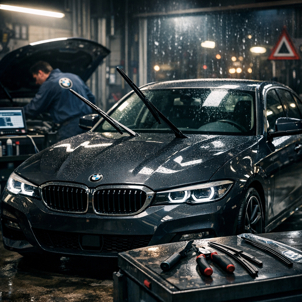 Limpiaparabrisas BMW no funciona: causas y reparación paso a paso