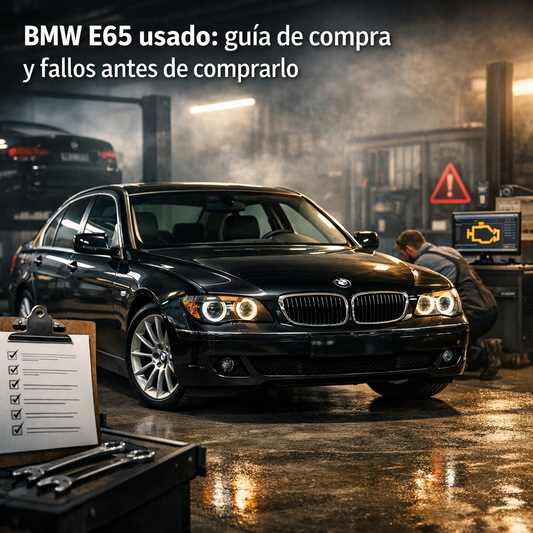 BMW E65 usado: guía de compra y fallos antes de comprarlo