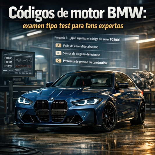 Códigos de motor BMW: examen tipo test para fans expertos