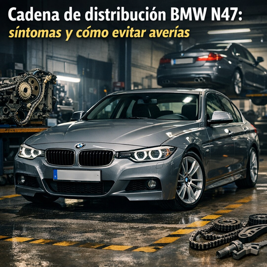 Cadena de distribución BMW N47: síntomas y cómo evitar averías