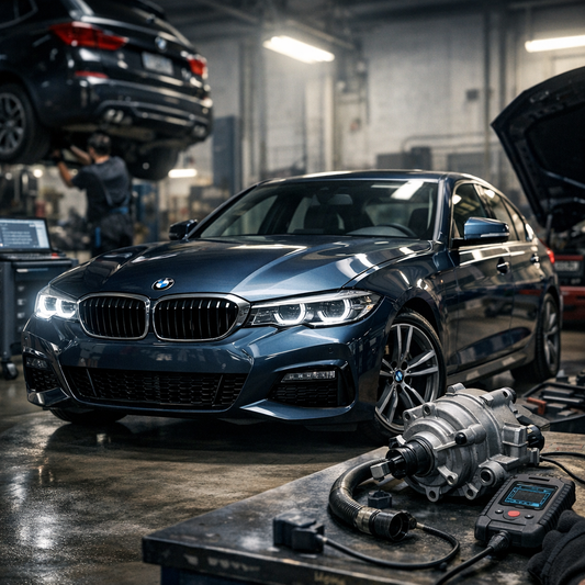 Bomba de vacío BMW: síntomas, diagnosis y reparación segura
