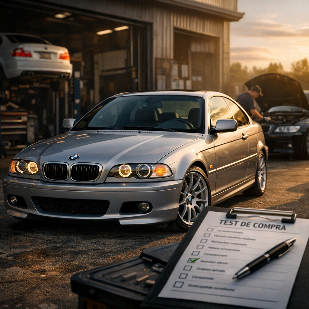 Comprar BMW E46 usado: examen tipo test para acertar seguro