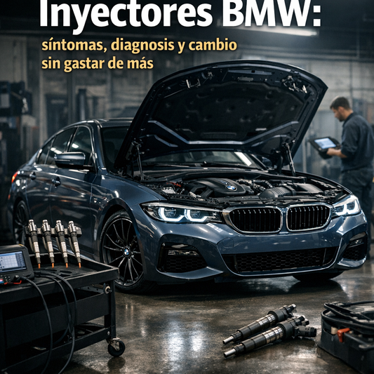Inyectores BMW: síntomas, diagnosis y cambio sin gastar de más