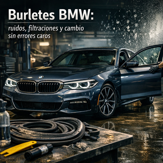 Burletes BMW: ruidos, filtraciones y cambio sin errores caros