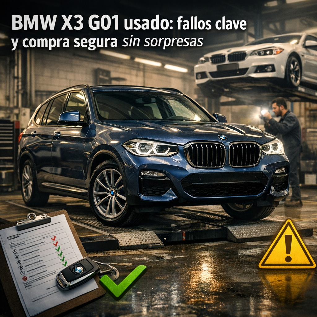 BMW X3 G01 usado: fallos clave y compra segura sin sorpresas