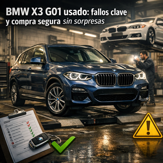 BMW X3 G01 usado: fallos clave y compra segura sin sorpresas