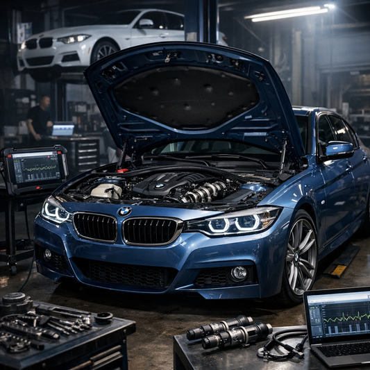 Vanos BMW: síntomas, diagnosis y reparación sin cambiar piezas a ciegas