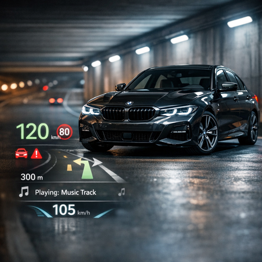 Head Up Display BMW: tipos, fallos y retrofit sin errores