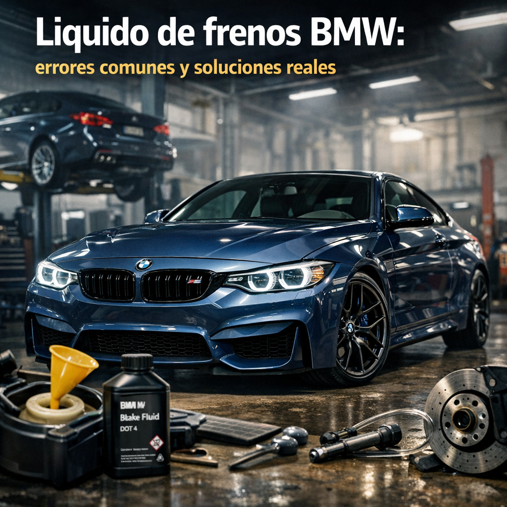 Liquido de frenos BMW: errores comunes y soluciones reales