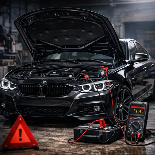 Batería BMW descargada: causas, diagnosis y solución real
