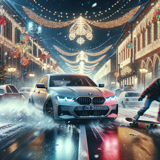 Vinilo adhesivo '///M Performance' para BMW: estilo deportivo garantizado