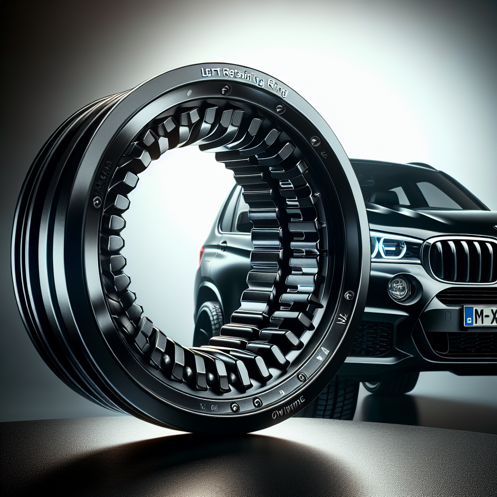 Descubriendo el Anillo de retención NEGRO BRILLO izquierdo X5: Un Product Original de BMW