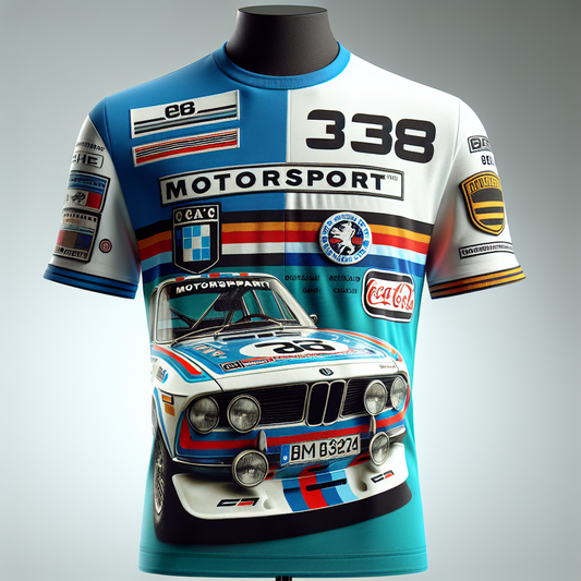 La Auténtica Camiseta BMW M Motorsport Car: Viste con Estilo y Originalidad