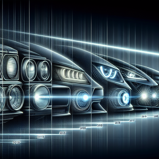 BMW: La Impresionante Evolución en el Diseño de Faros a lo largo del Tiempo