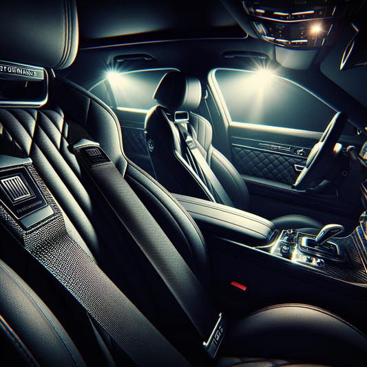 Transforma tu Experiencia de Manejo con Almohadillas de Cinturón de Seguridad BMW ///PERFORMANCE en Color Carbono