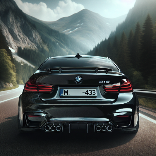 Alerón BMW F30/F32/F80/F82 Look GTS Brillante Negro: Rendimiento y Estilo a Otro Nivel