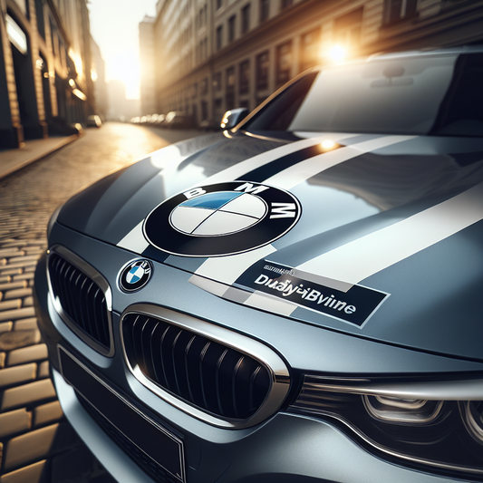 Calcomanía de Película de Vinilo Autoadhesiva para Capó de BMW - Estilo y Protección Universal