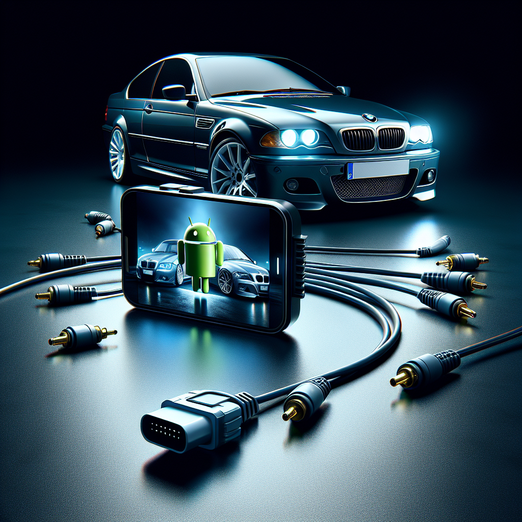Revolutionice su Experiencia de Conducción BMW con el Cable de Extensión/Alargador para Pantalla Android