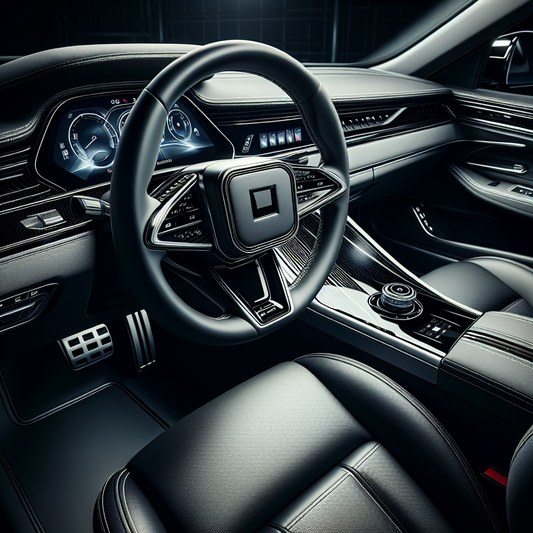Explora la Excelencia de la Moldura Embellecedor Inferior ///M Negra para Volantes BMW