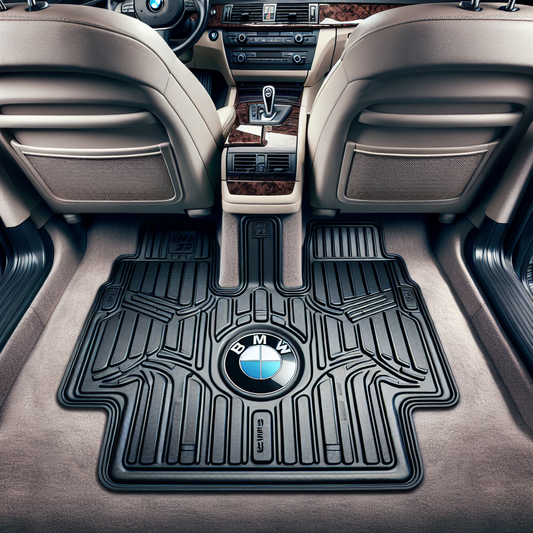 Alfombrillas de goma traseras originales de BMW para E46 - Comodidad y estilo en cada viaje
