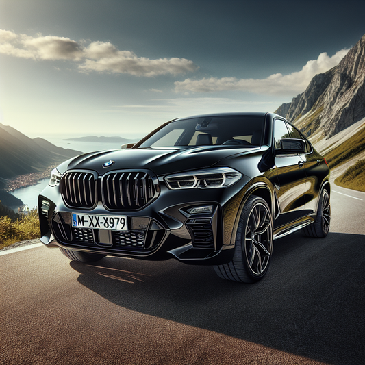 Riñonera negro brillante M Performance para BMW F15 F16 - ¡Redefine la elegancia de tu BMW!
