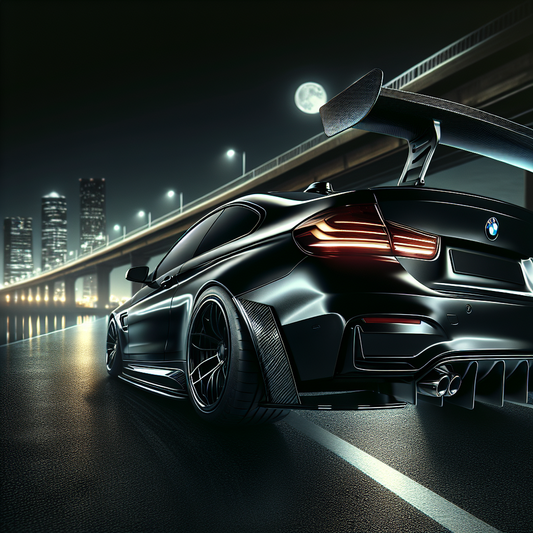 Descubre el Alerón BMW F32 Look M4 en Brillante Negro – El toque exclusivo para tu BMW