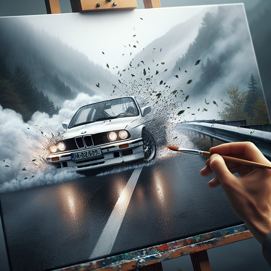 Portón BMW E46 98-05 4P estilo CSL, mejora aerodinámica