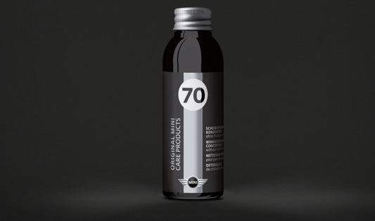 Limpador de vidros concentrado sem anticongelante 50 ml OEM 83122298253 para MINI R50, R53, R56, F55, F56, Clubman R55, F54, Cabrio R52, R57, F57, Countryman R60, F60... e muito mais. MINI originais.