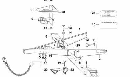 Arandela OEM 07119931019 para BMW E36, E46, E34, E39, E32, E38, E31, E53, Z3, E52, R50. Original BMW.