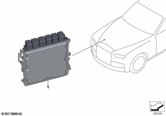 Unité de commande DME 8CT0 pour BMW G12N (OEM 12149894926). BMW d'origine