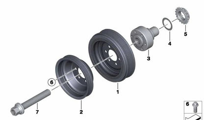 Tornillo ASA OEM 11237564511 para BMW E81, E82, E87, E88, F20, F21, F22, F23, F87, E90, E91, E92, E93, F30, F31, F34, F32, F33, F36, E60, E61, F07, F10, F11, E63, E64, F06, F12, F13, E65, E66, F01, F02, E84, E83, F25, F26, E70, F15, E71, F16, E85, E8