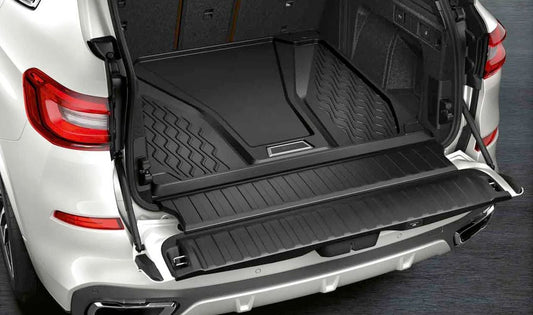 Alfombrilla moldeada para maletero OEM 51472458567 para BMW X5 G05, X5 M F95, X5L G18 LCI... y más. Original BMW.