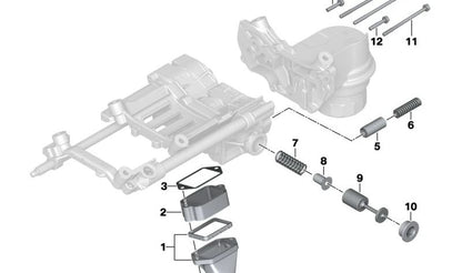 OEM Entrée GAUCHE 11417546634 pour BMW X5 E53. Pièce BMW originale.