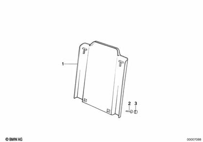 Caperuza OEM 51161949797 para BMW Serie 5 E34, Serie 7 E32. Original BMW.