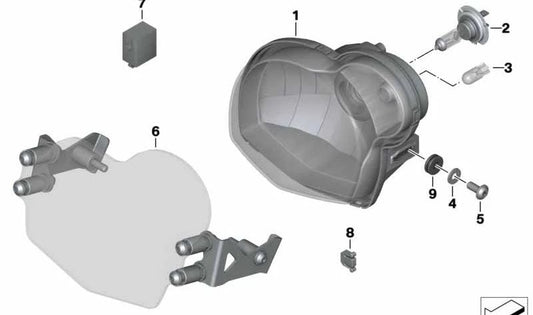 Casquillo OEM 13712345031 para BMW Motorrad K1. Repuesto original BMW para un ajuste perfecto y duradero. Ideal para mantenimiento o sustitución exacta del componente. Original BMW Motorrad.