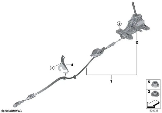 Steptronic transmission for BMW 2 Series F45, F46 (OEM 25168483099). Original BMW.