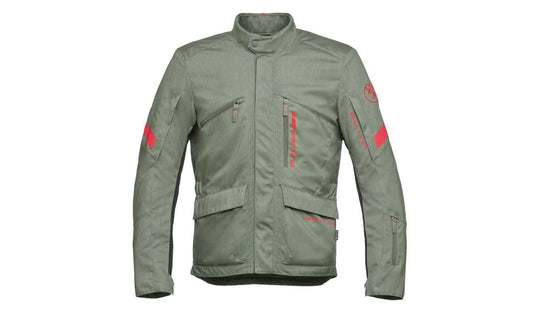 Chaqueta GS Puna Gore-Tex caqui talla 64 OEM 76115A80DD6 para BMW Motorrad. Original BMW Motorrad.