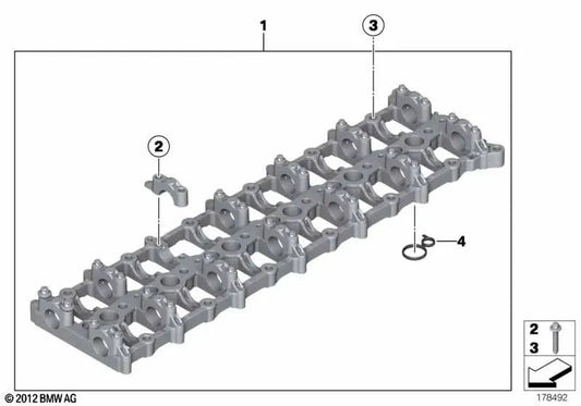 Caixa de controle para BMW E90N, E91N, E92, E92N, E93, E93N, F30, F30N, F31, F31N, F34, F34N, F32, F32N, F33, F33N, F36, F36N, F07, F10, F11, F06, F12, F13, F01, F02, F25, F26, E70N, F15, E71, F16 (OEM 11317800044). BMW original